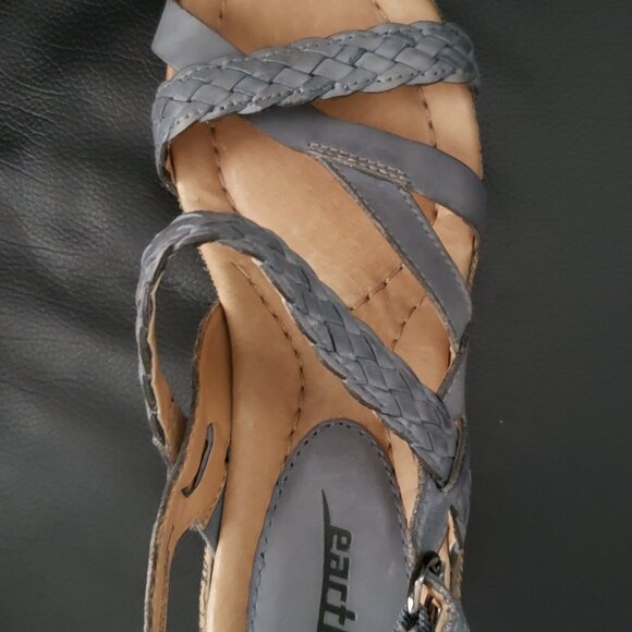 Sandals - Never Worn - Earth Origins Wedges Vista Moroccan Blue - Size 7 - Picture 4 of 5
